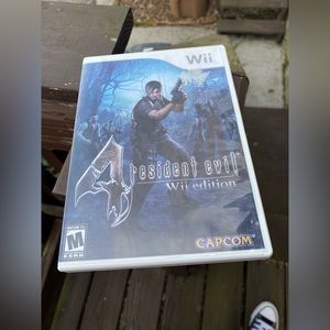 Resident Evil 4 Wii edition video game